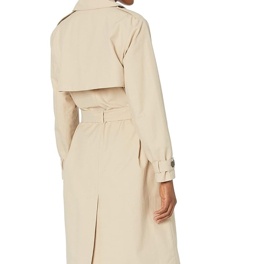 The Drop Hummus Colored Trench Coat - Picture 2 of 6